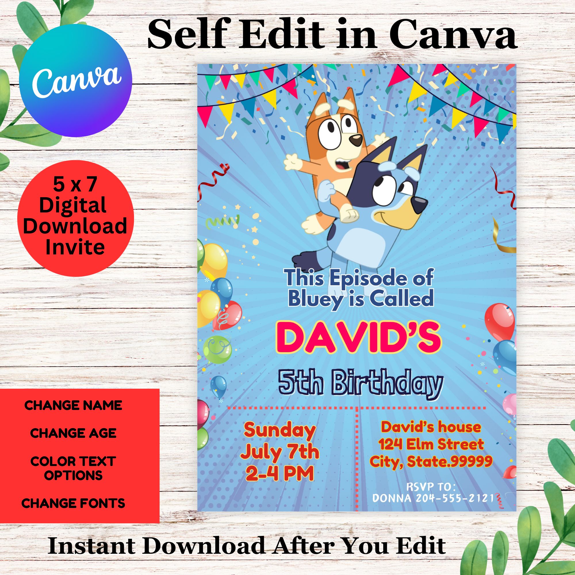 bluey-and-bingo-birthday-invitation-for-boy-template-bluey-birthday-girly-girl-tutus for Free Printable Template Printable Bluey Birthday Invitation Bluey and Bingo Birthday Invitation for Boy Template - Bluey Birthday – Girly Girl Tutus for Free Printable Template Printable Bluey Birthday Invitation