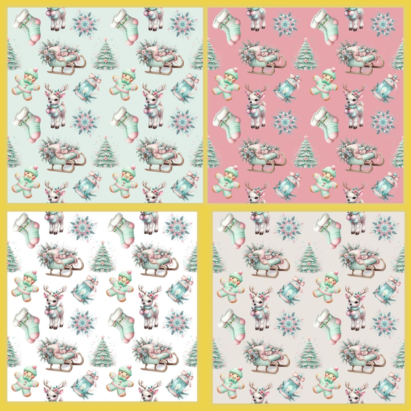 christmas seamless pattern