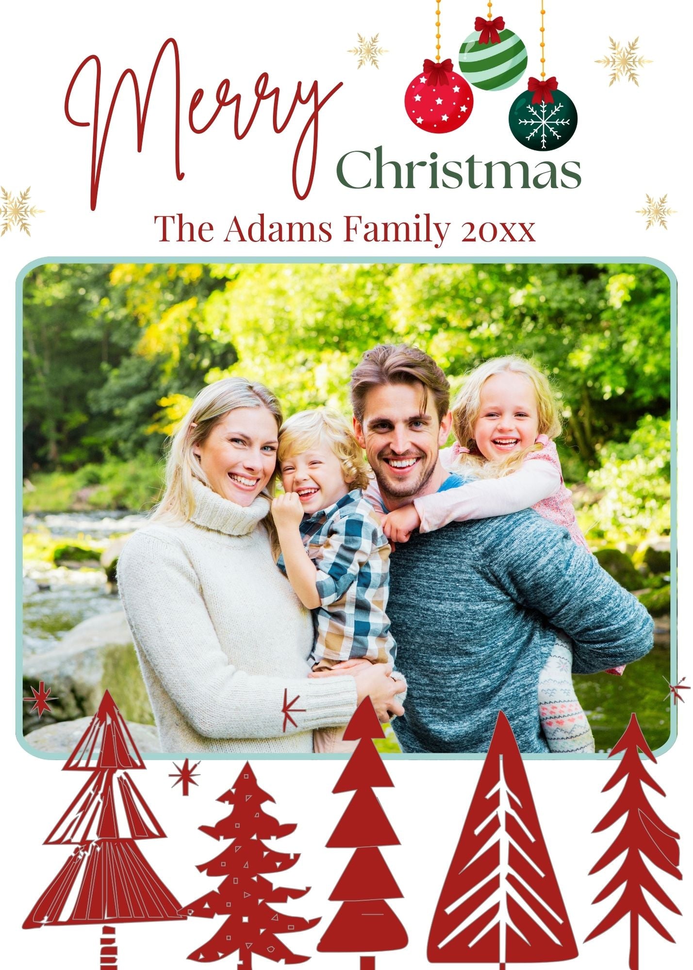 family photo christmas card online
