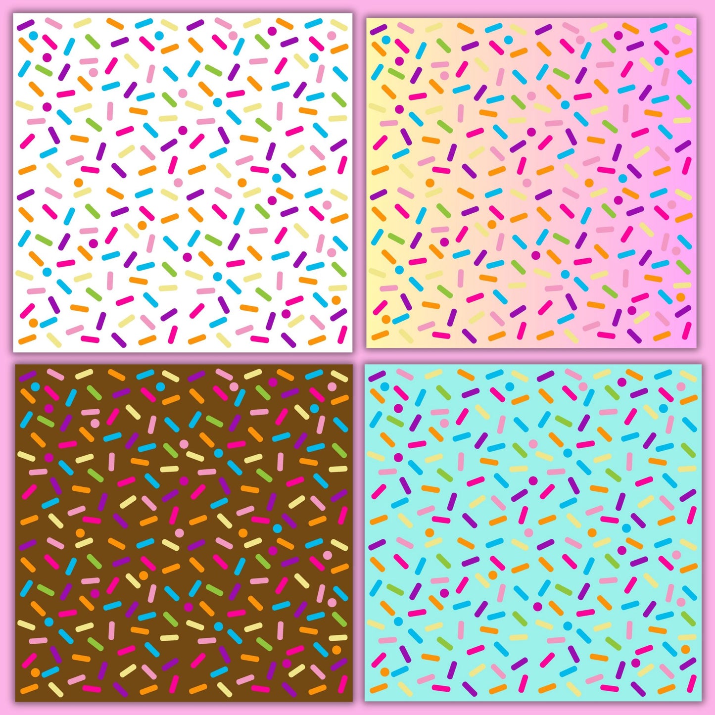 sprinkles scrapbook paper