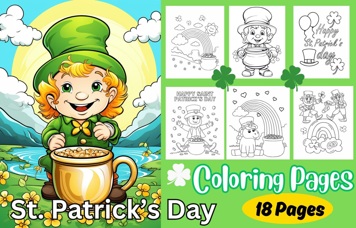 St Patrick's Day Coloring Pages