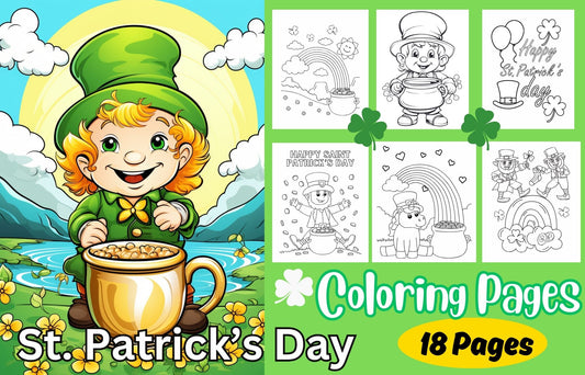 St Patrick's Day Coloring Pages