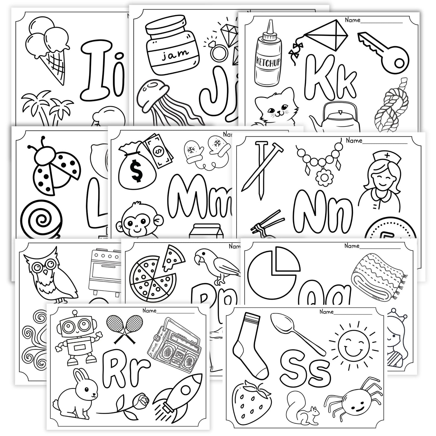 learning the alphabet preschool