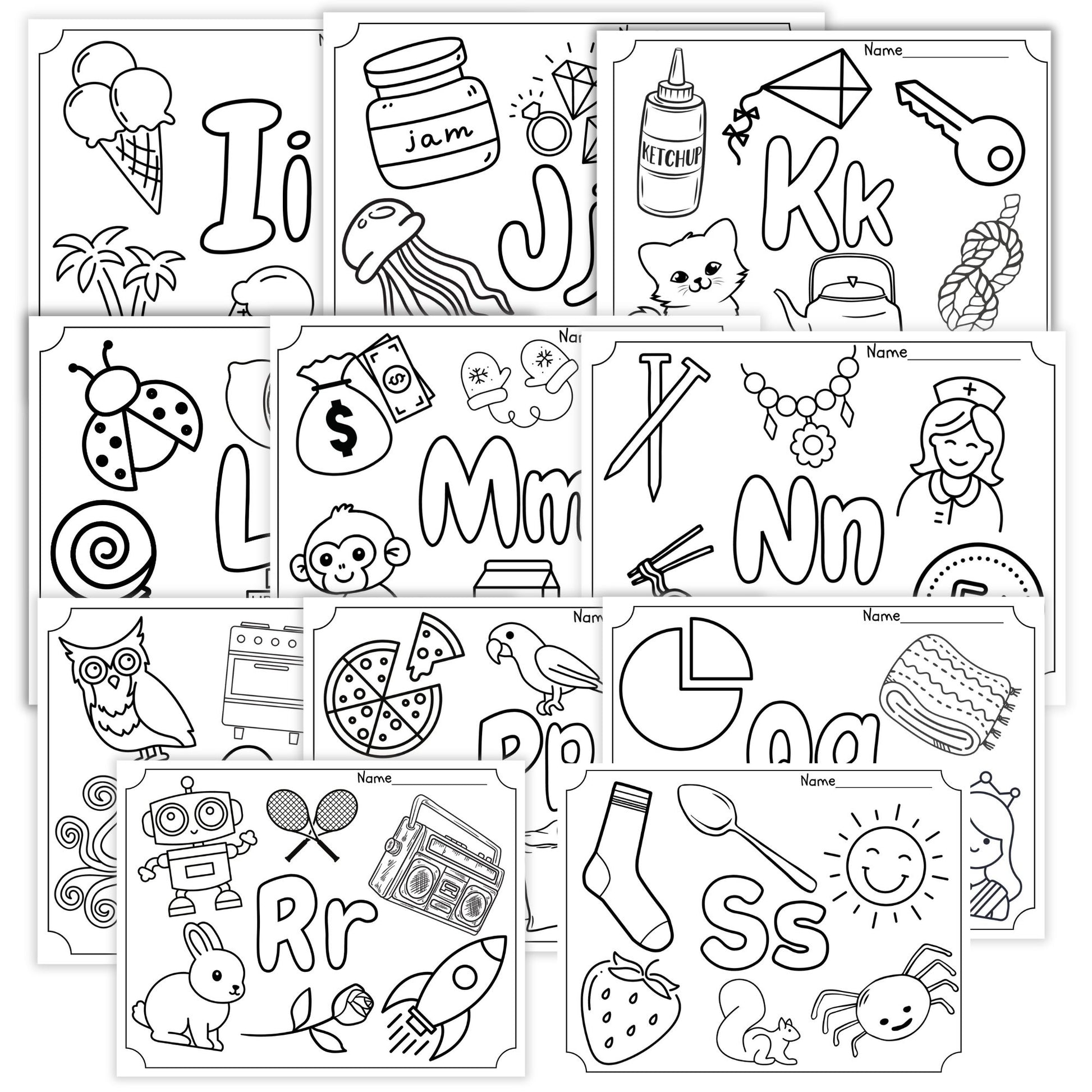 learning the alphabet preschool