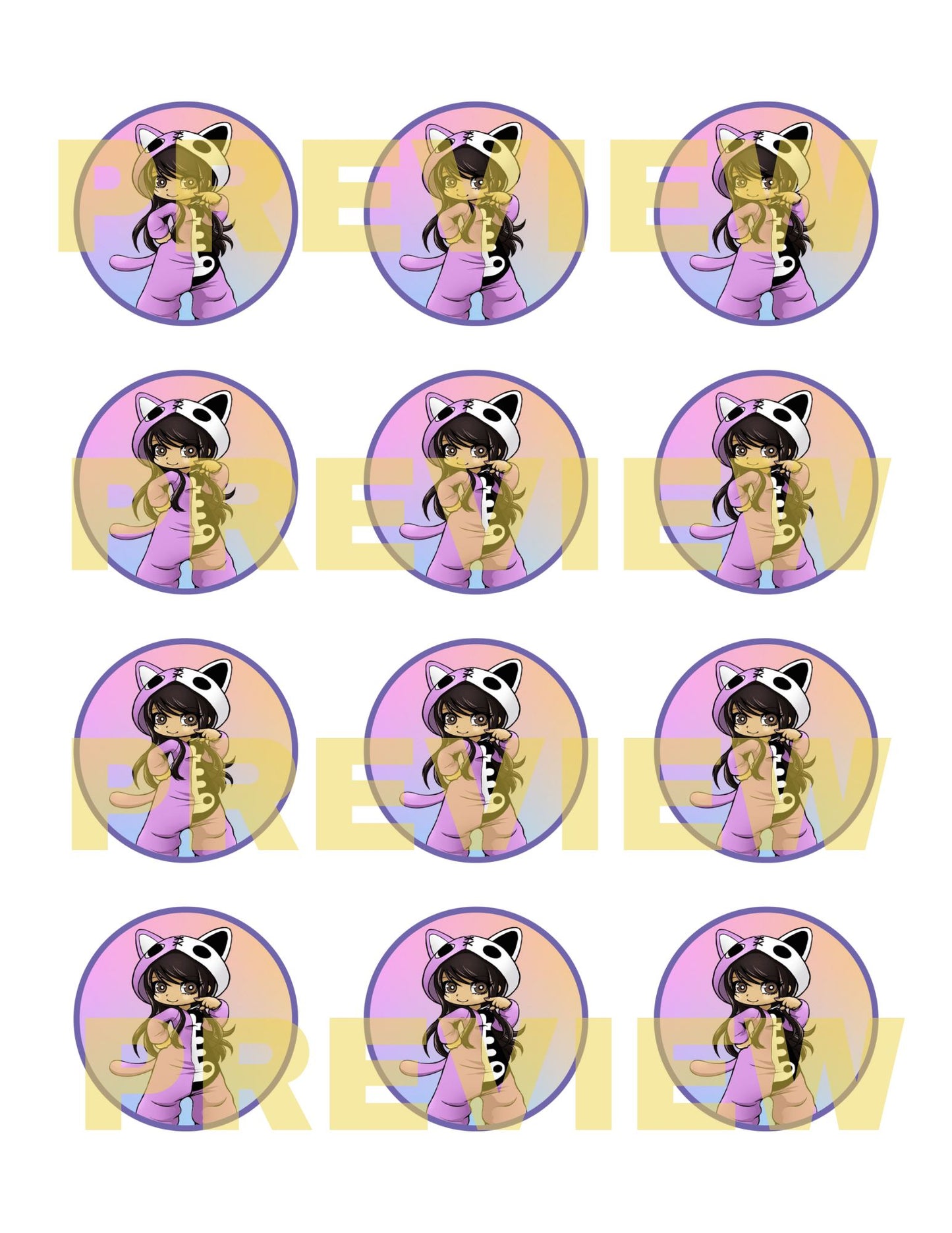 minecraft printable cupcake toppers