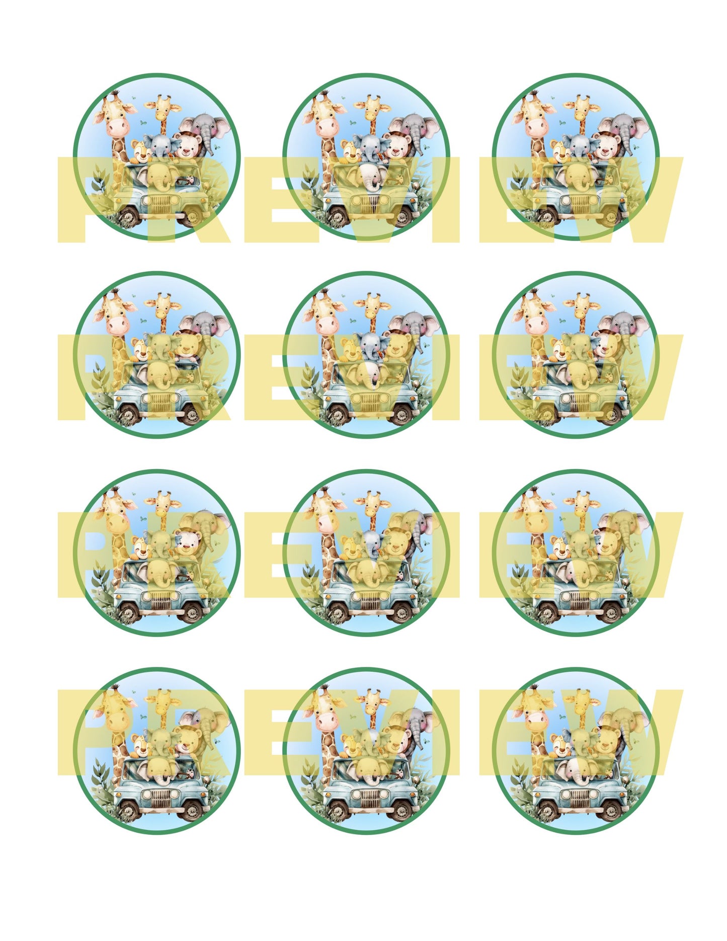 Adornos para cupcakes de Tiana: adornos para cupcakes de la princesa Tiana para imprimir en línea