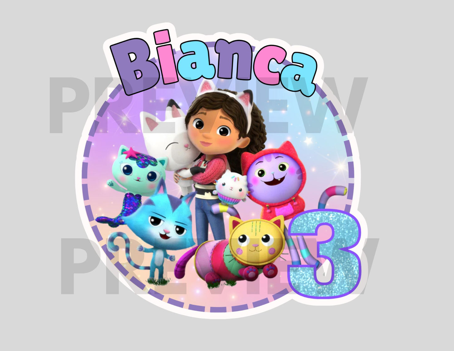 gabby dollhouse cake toppers online