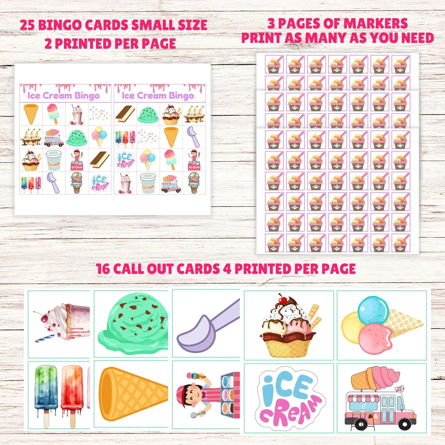 kids ice cream party activities