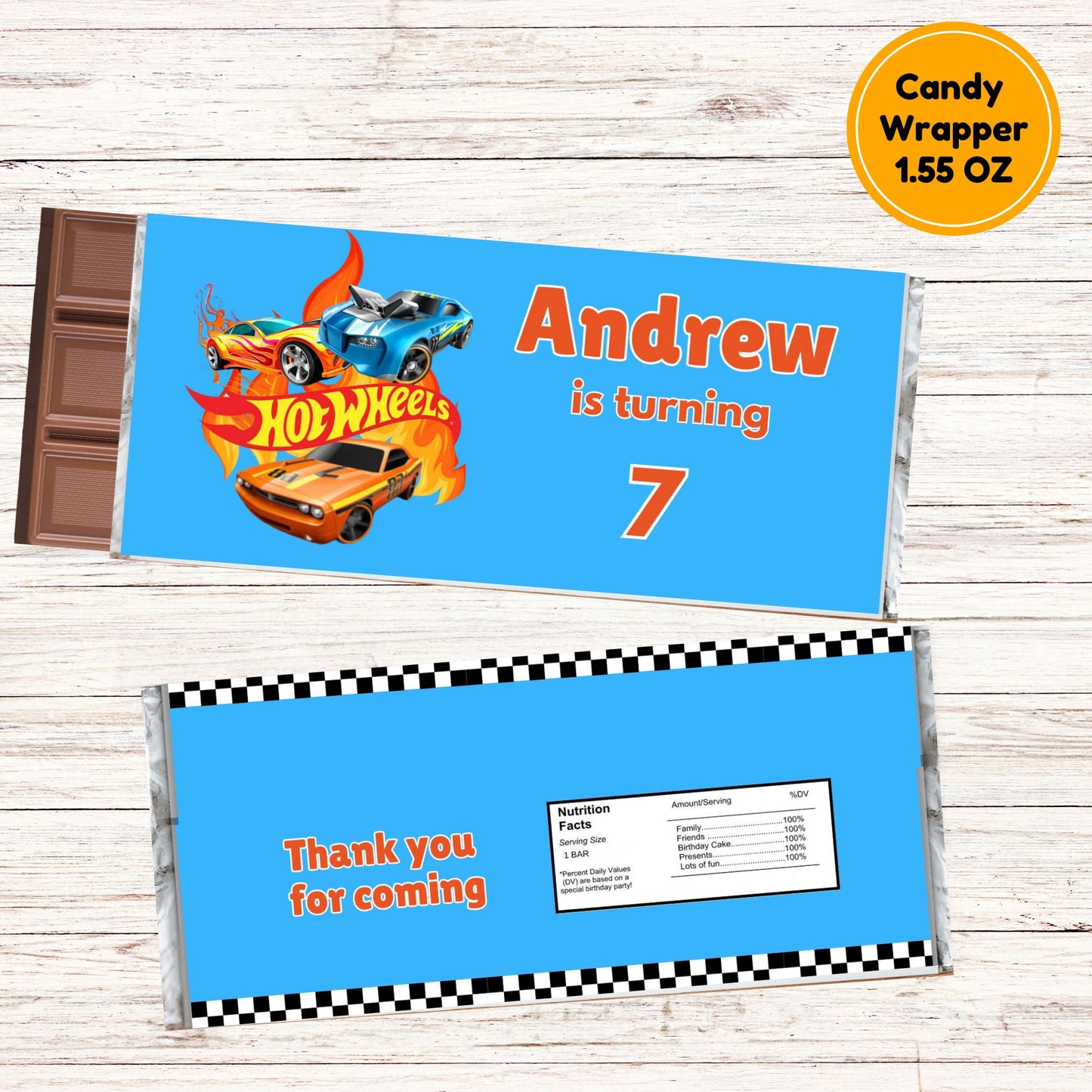 hot wheels party favors