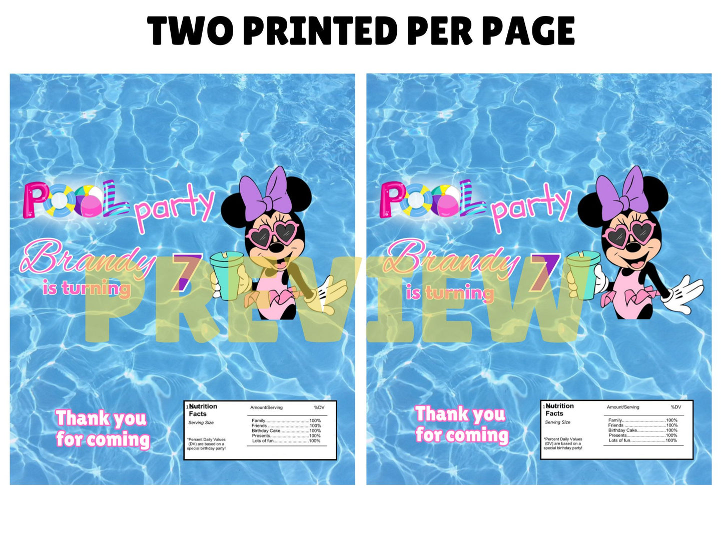 minnie mouse birthday party ideas