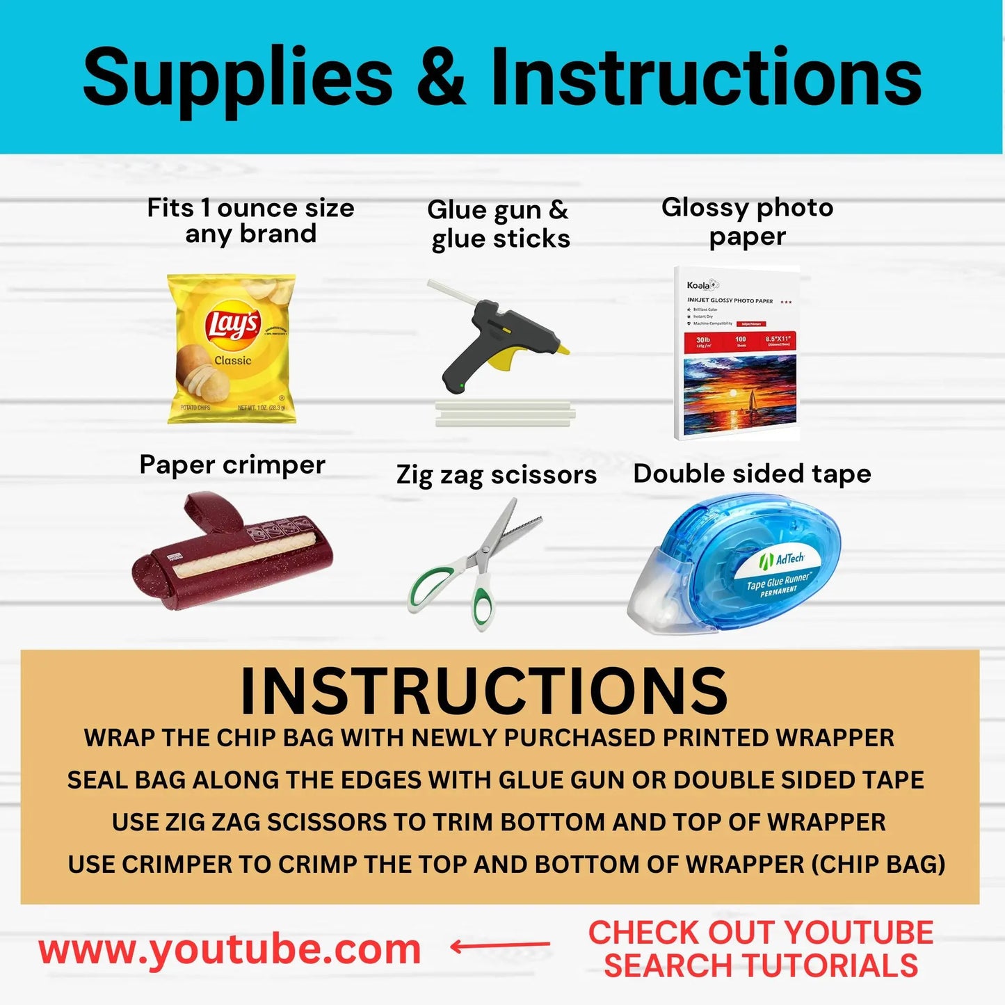 chip bag instructions