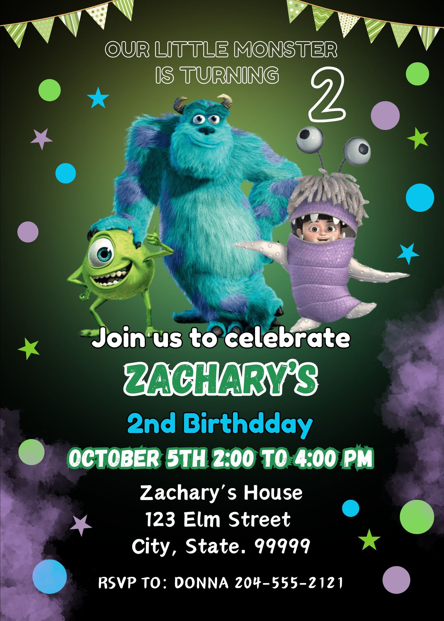 monsters ink birthday party ideas