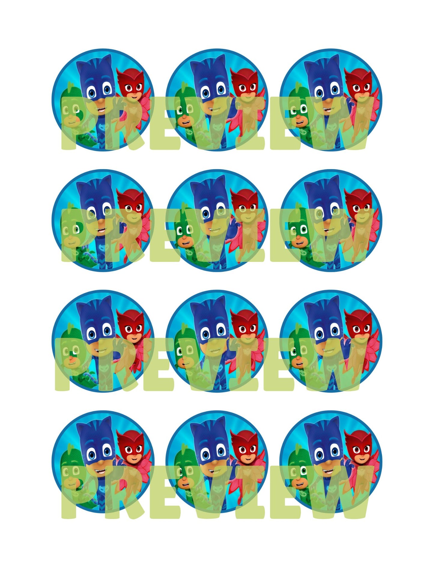 pj masks party ideas