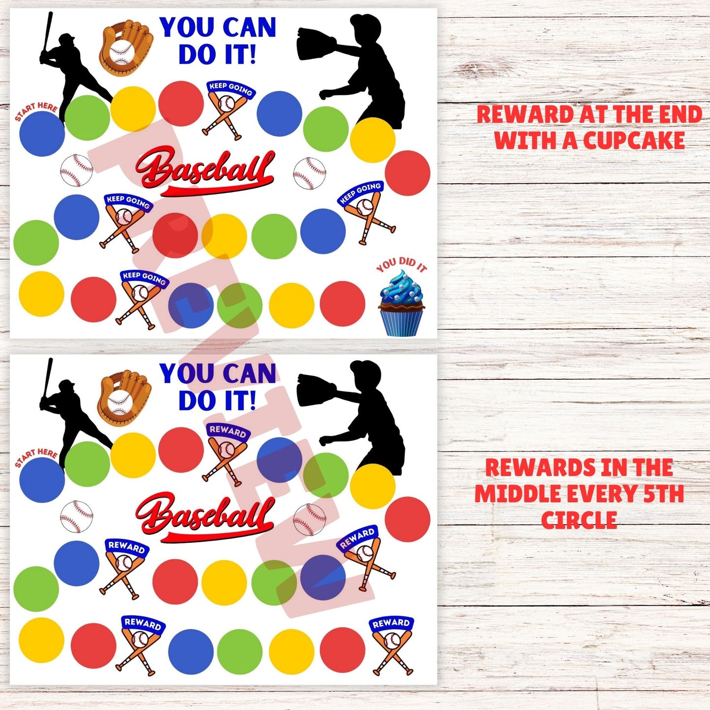 kids sports reward charts online