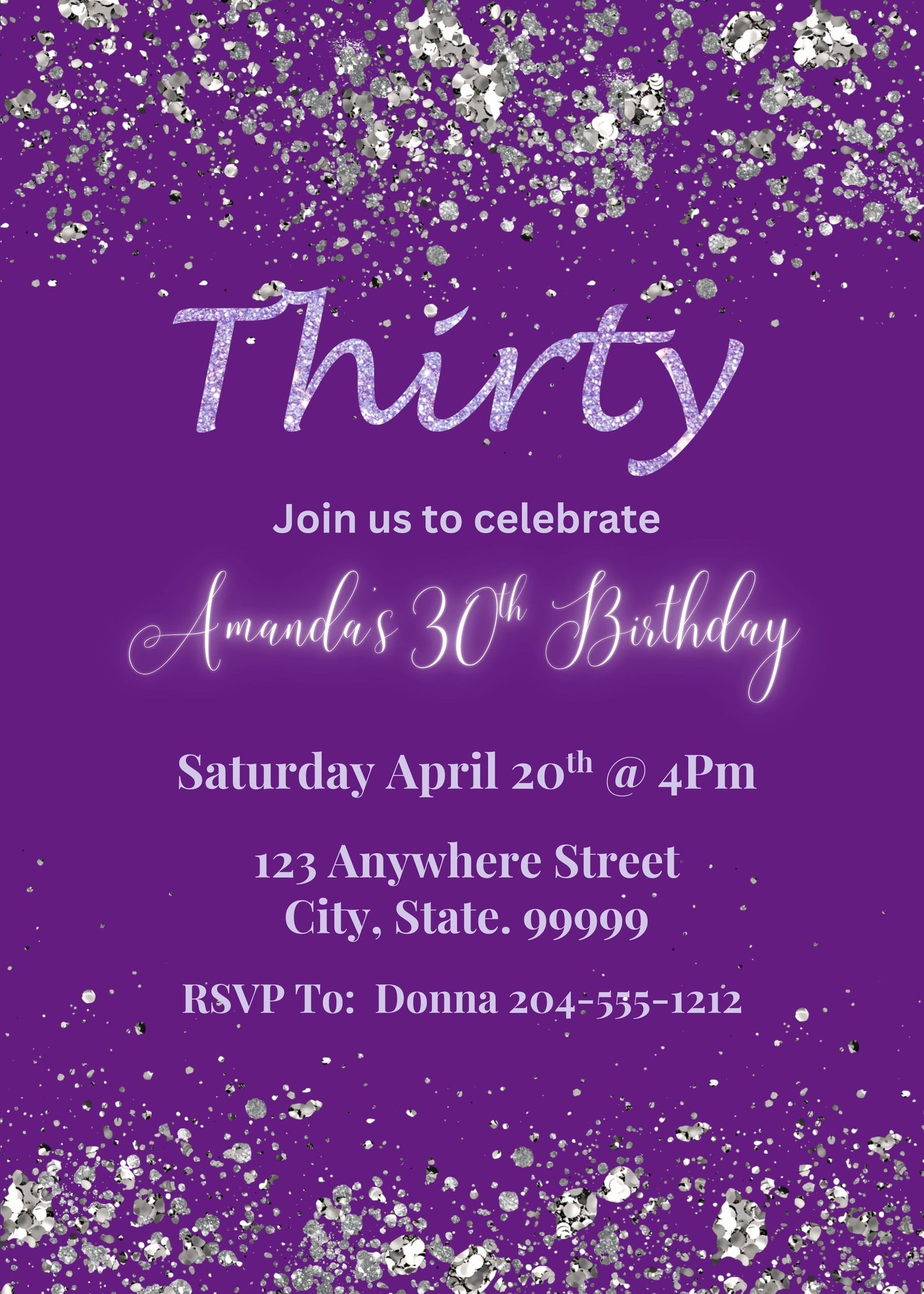 cute girl thirty birthday party ideas