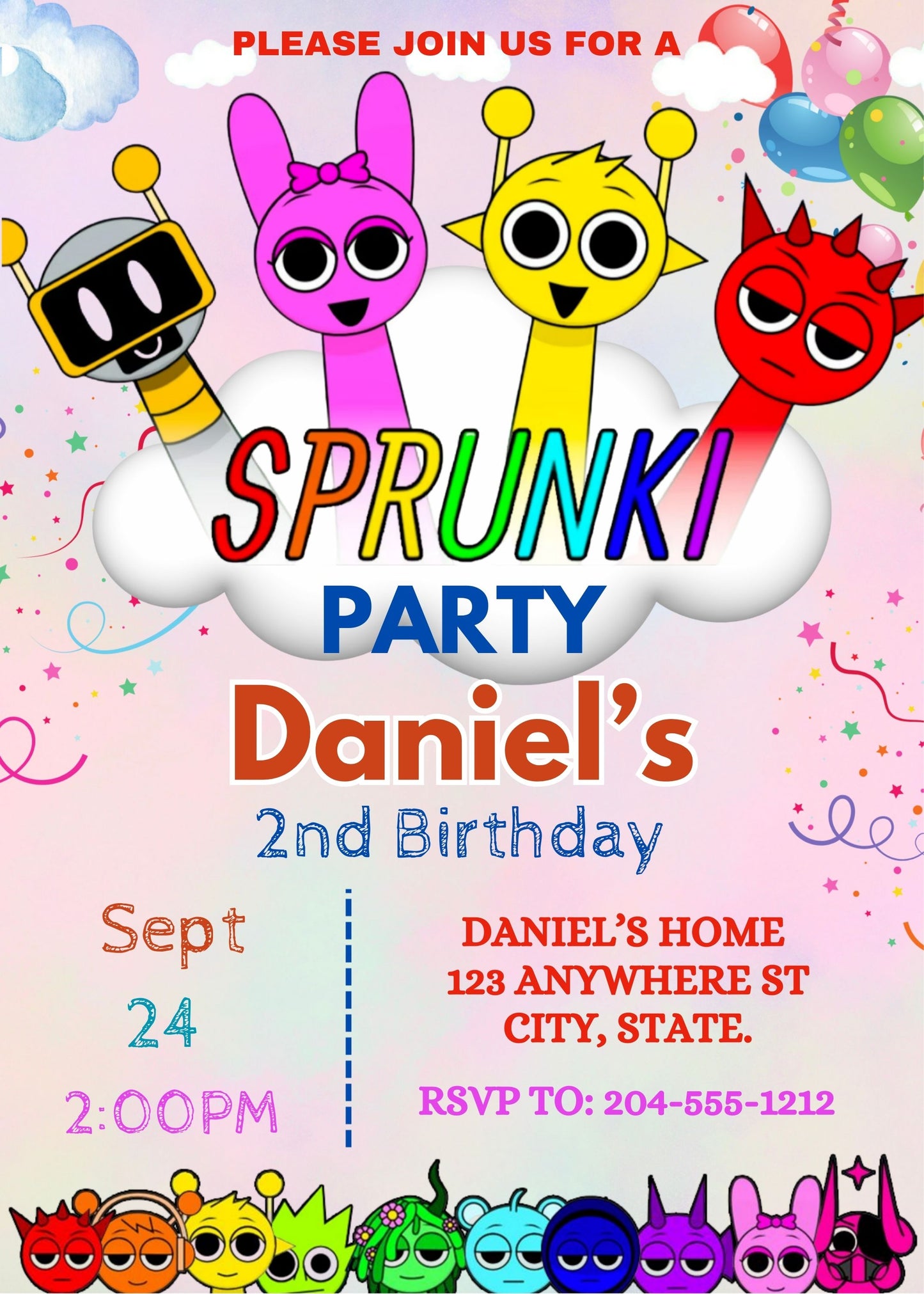 spuinki birthday invite template online