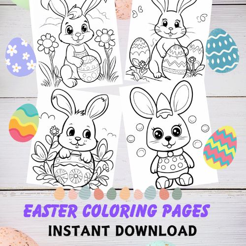 Easter Coloring Pages for Kids