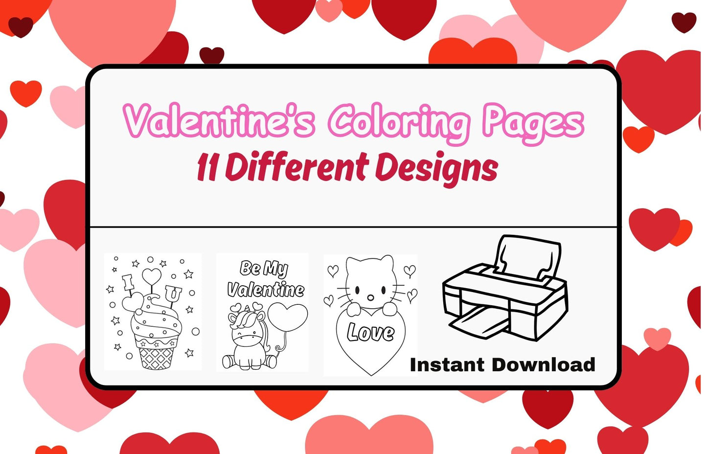 Valentine's Day Coloring Pages