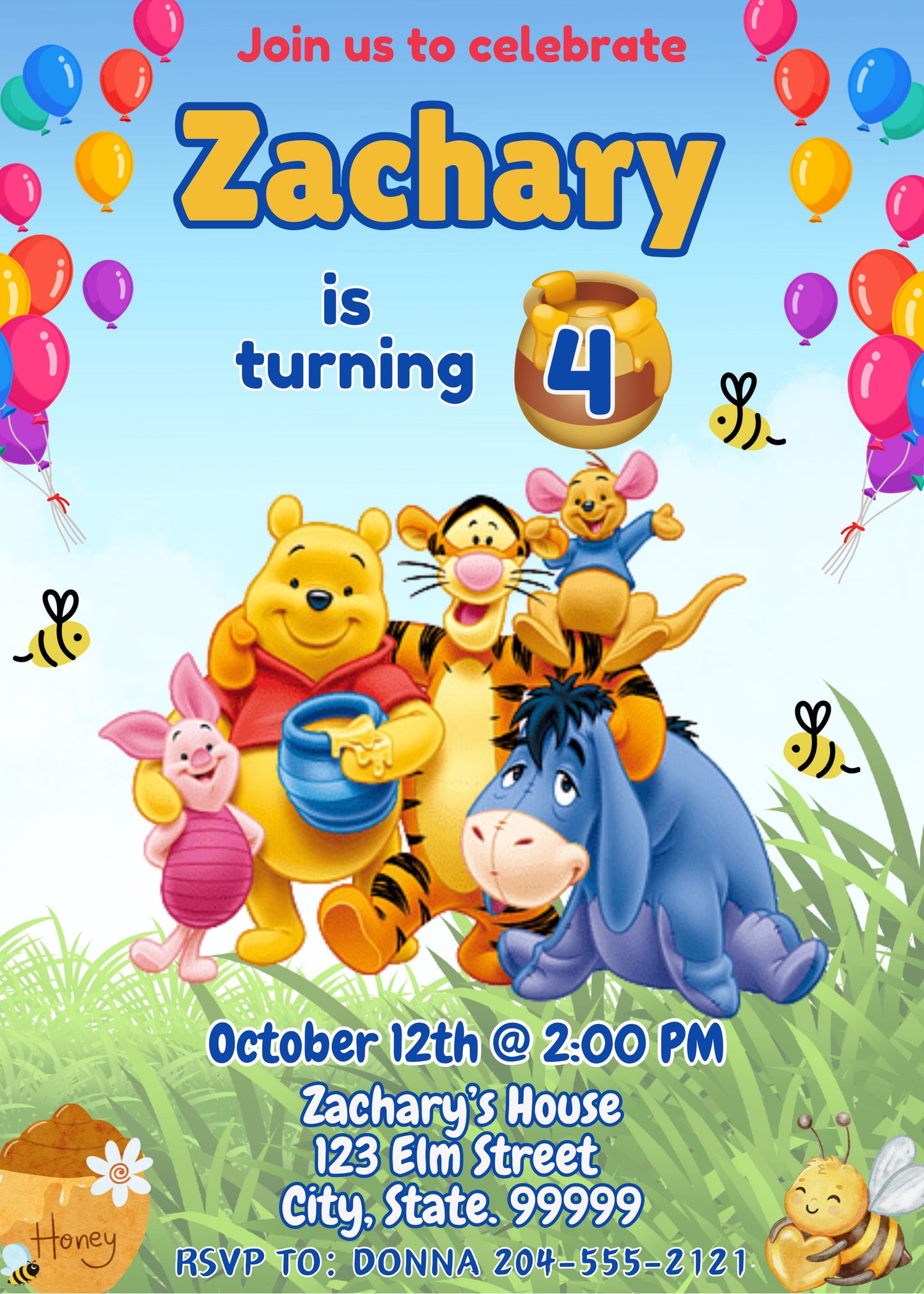 winnie the pooh birthday party ideas