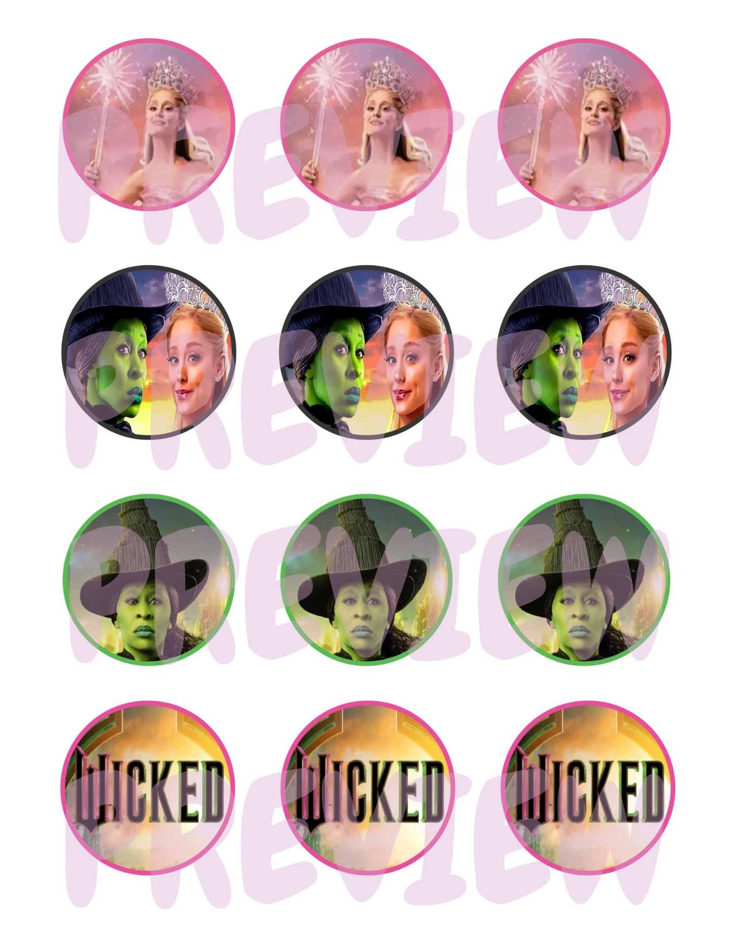 wicked birthday theme