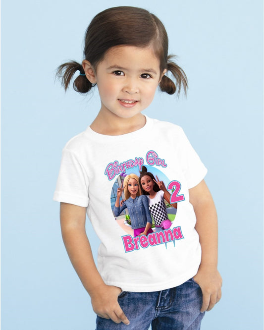 Barbie Dreamhouse Birthday T Shirt For Girl