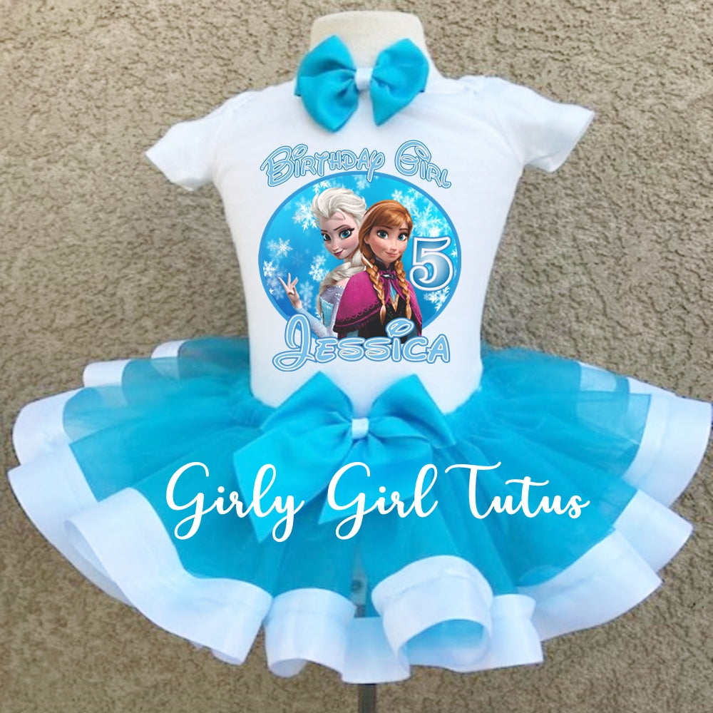 Frozen sales tutu outfit