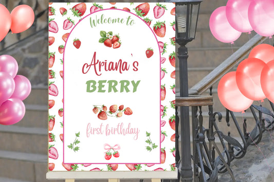 How to Host a Berry First Birthday Theme Party Budget Friendly (Theme & DIY Guide) Girly Girl Tutus