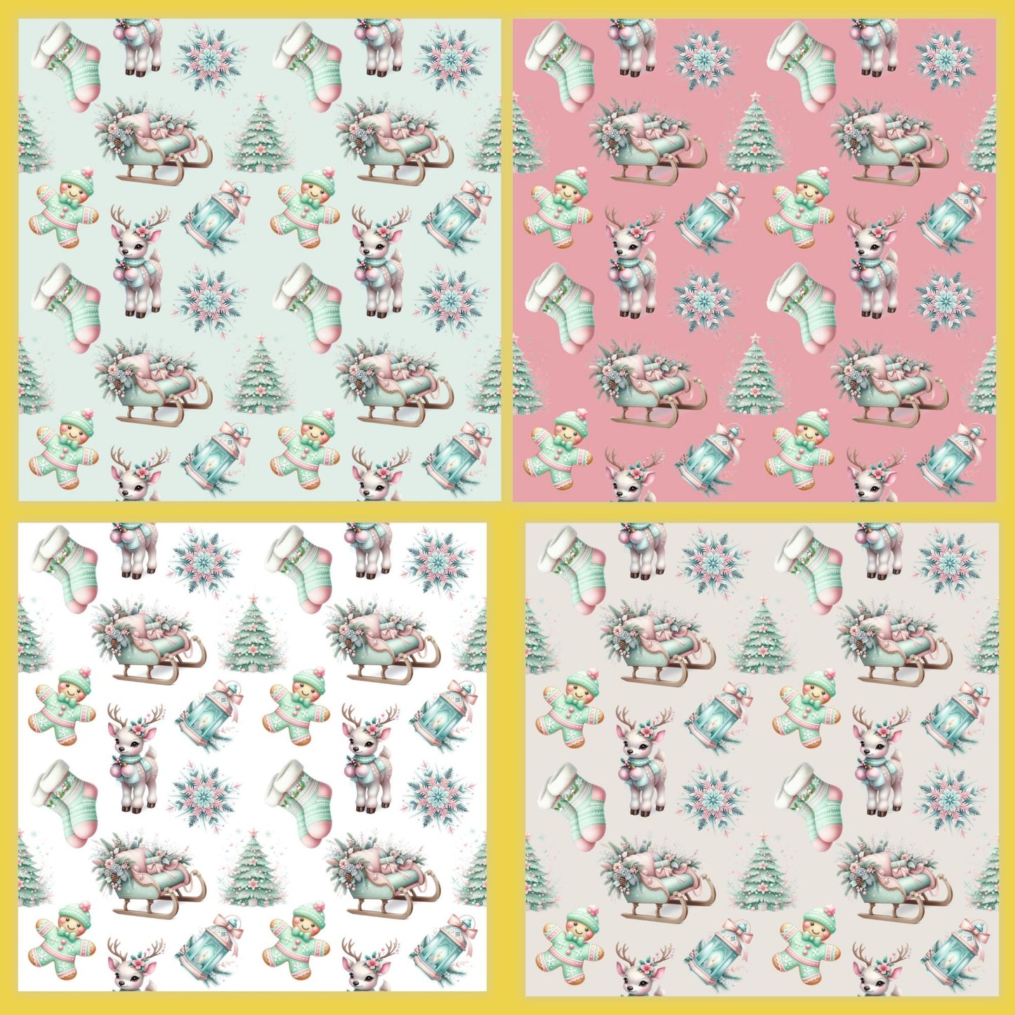 christmas seamless pattern 