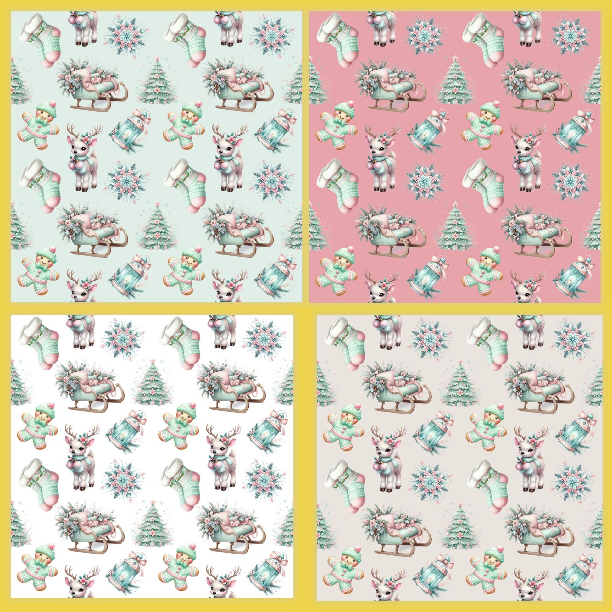 christmas seamless pattern 