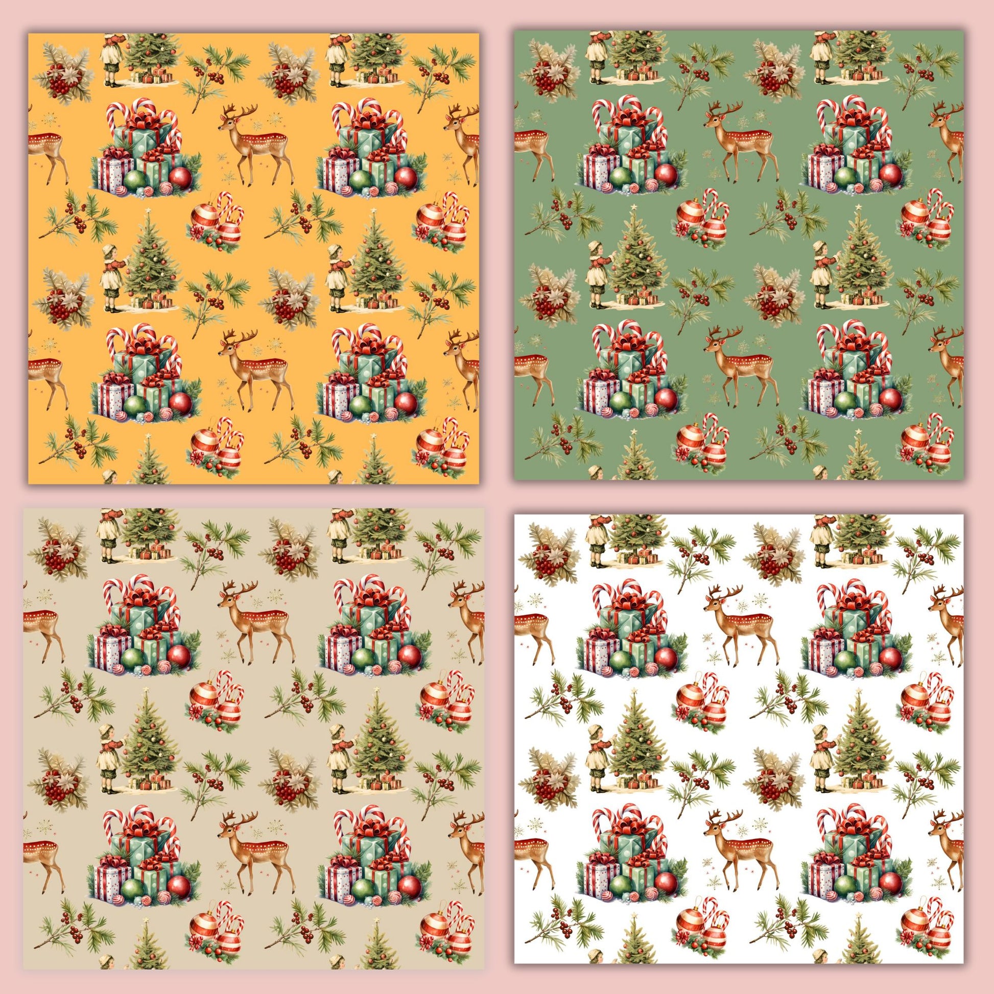 christmas seamless pattern