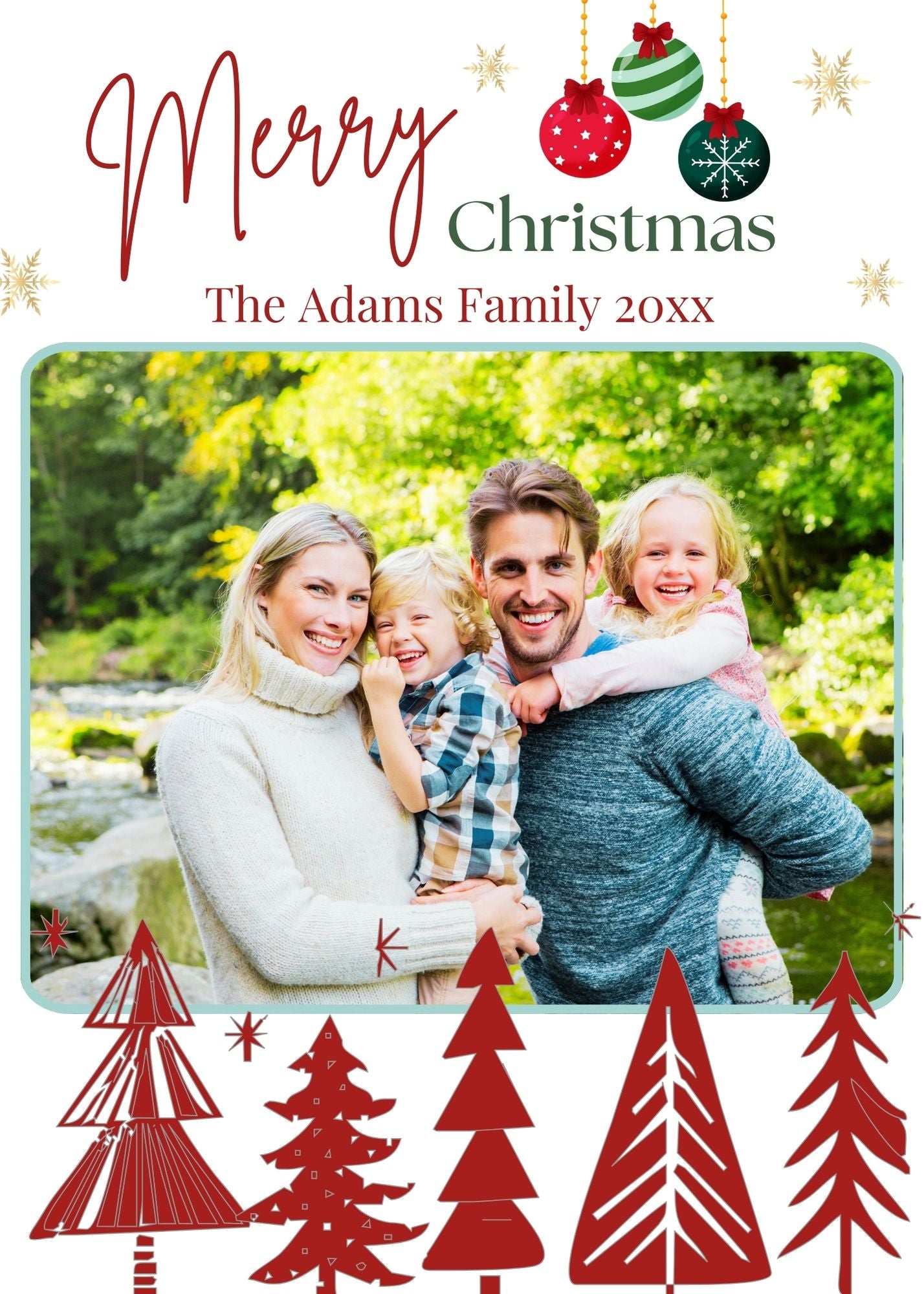 family photo christmas card online 