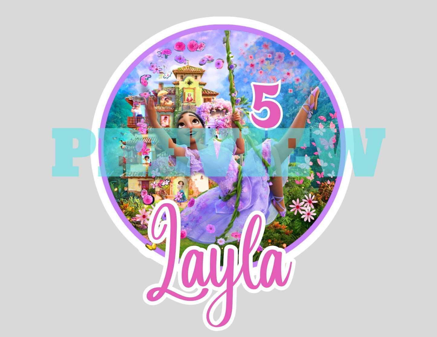 DIY, personalized, Madrigal, birthday party, printable, party supplies