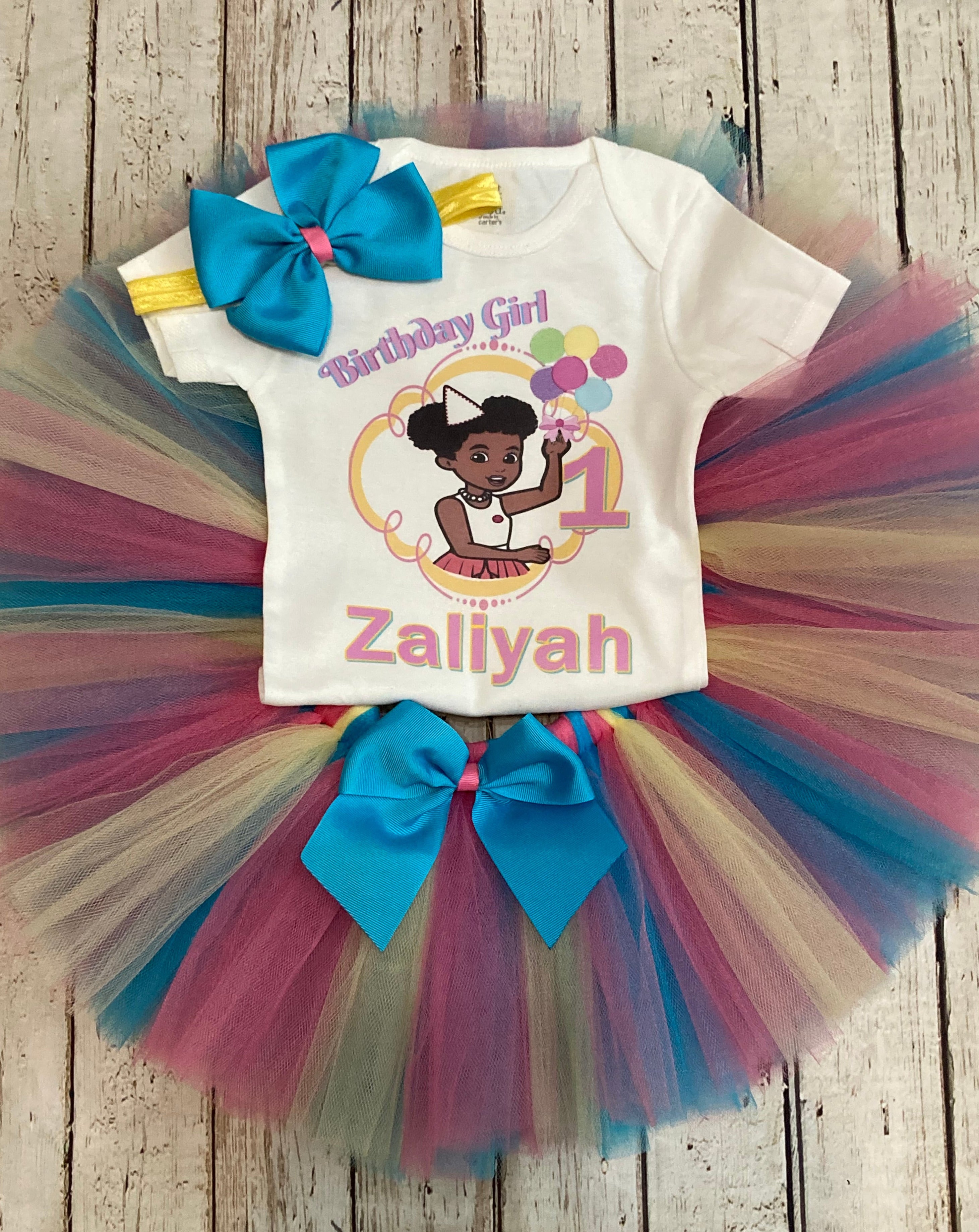 GRACIE’S Corner Custom Birthday Tutu outfit newest