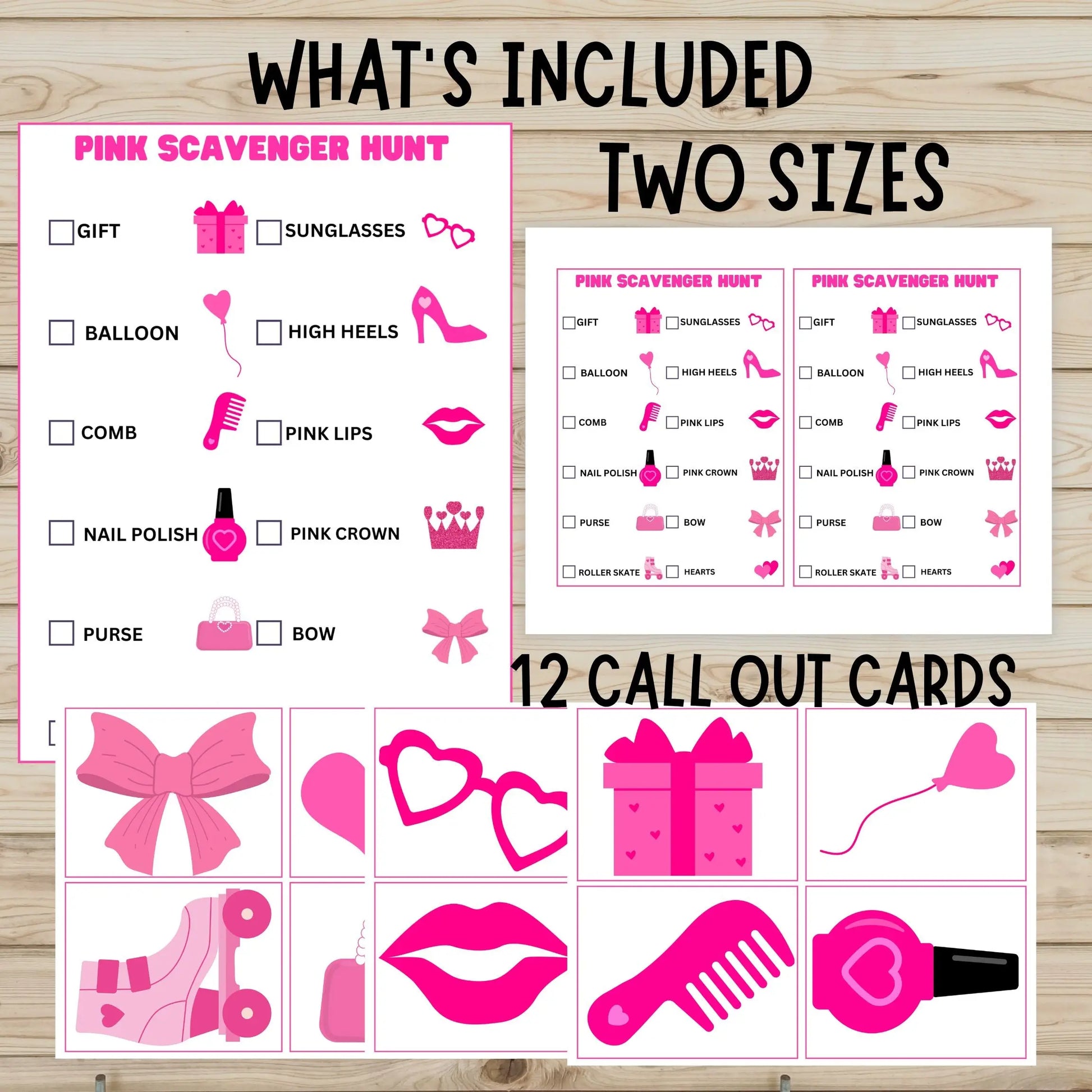 Pink Party Theme
Glam Doll Bingo
Kids Activity
Printable Bingo
Doll Accessories
30 Bingo Cards
Pink Aesthetic
Birthday Party Activity