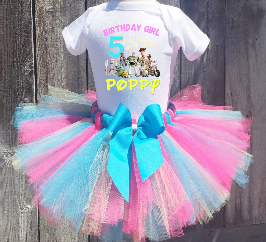Toy Story 3 Customized Birthday Tutu Outfit Set