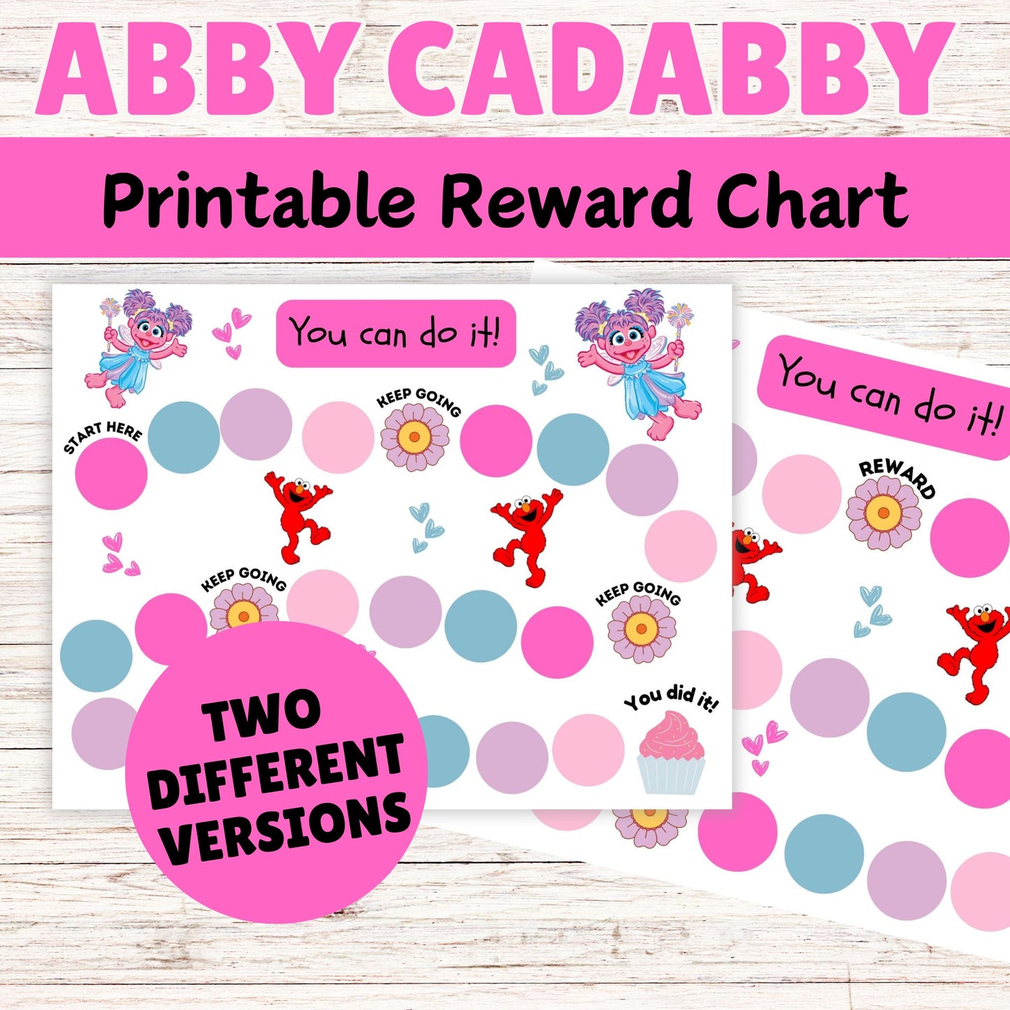 Abby Cadabby Reward Chart For kids - Printable Abby Cadabby Reward Chart 