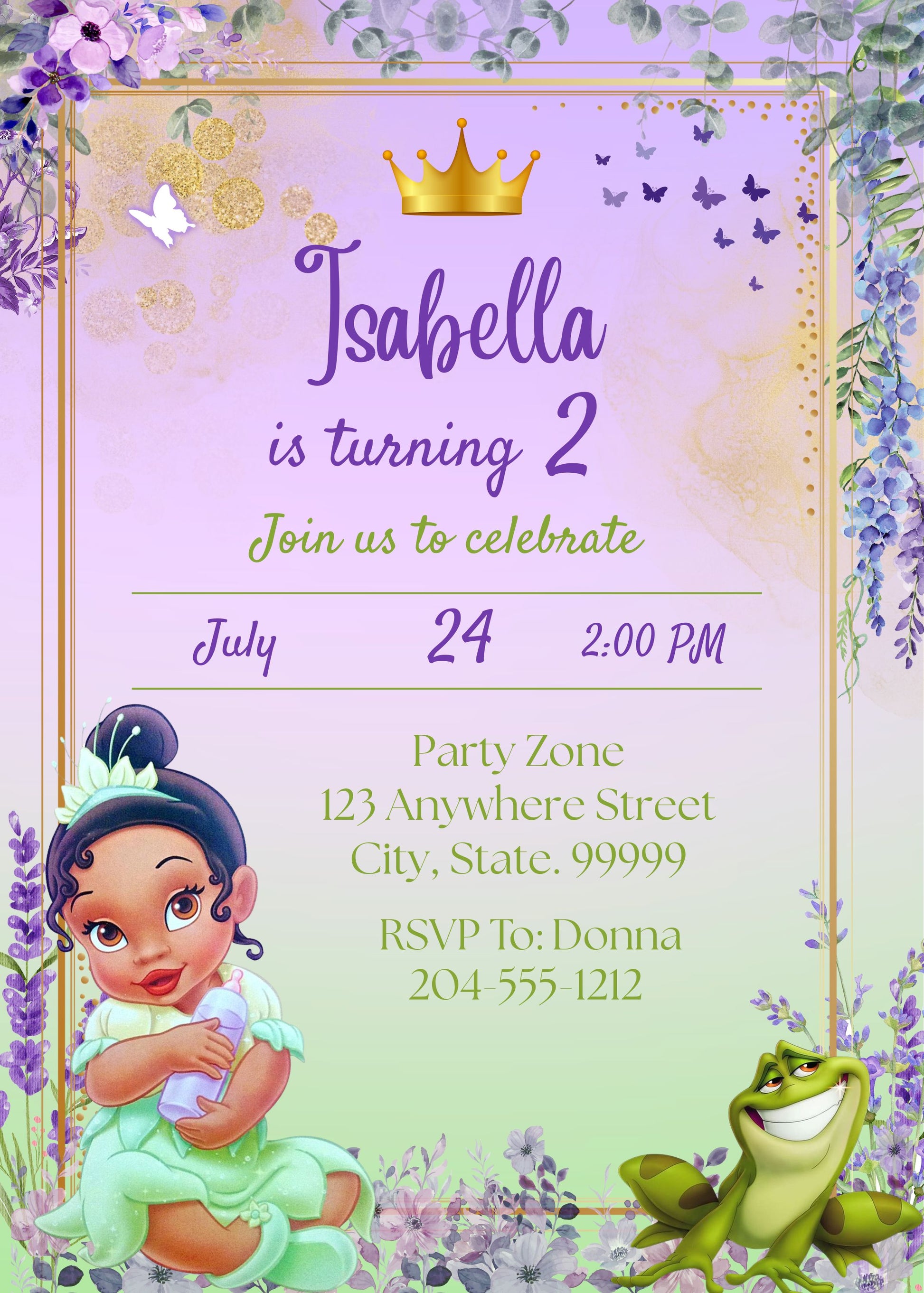 cute baby tiana party ideas online 