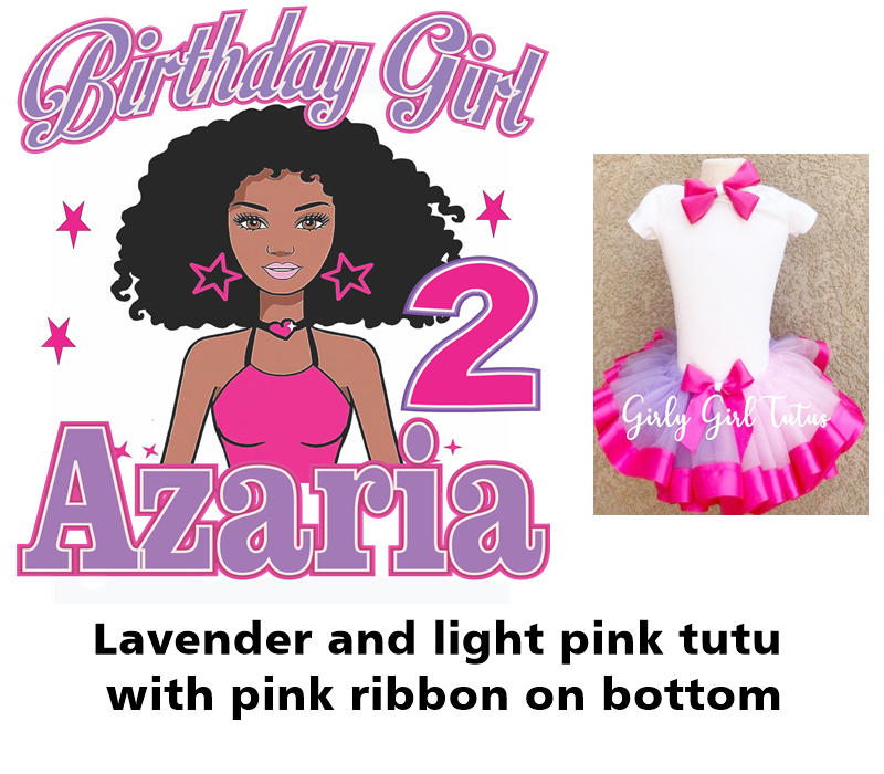 Custom listing for Barbie Birthday Tutu Outfit