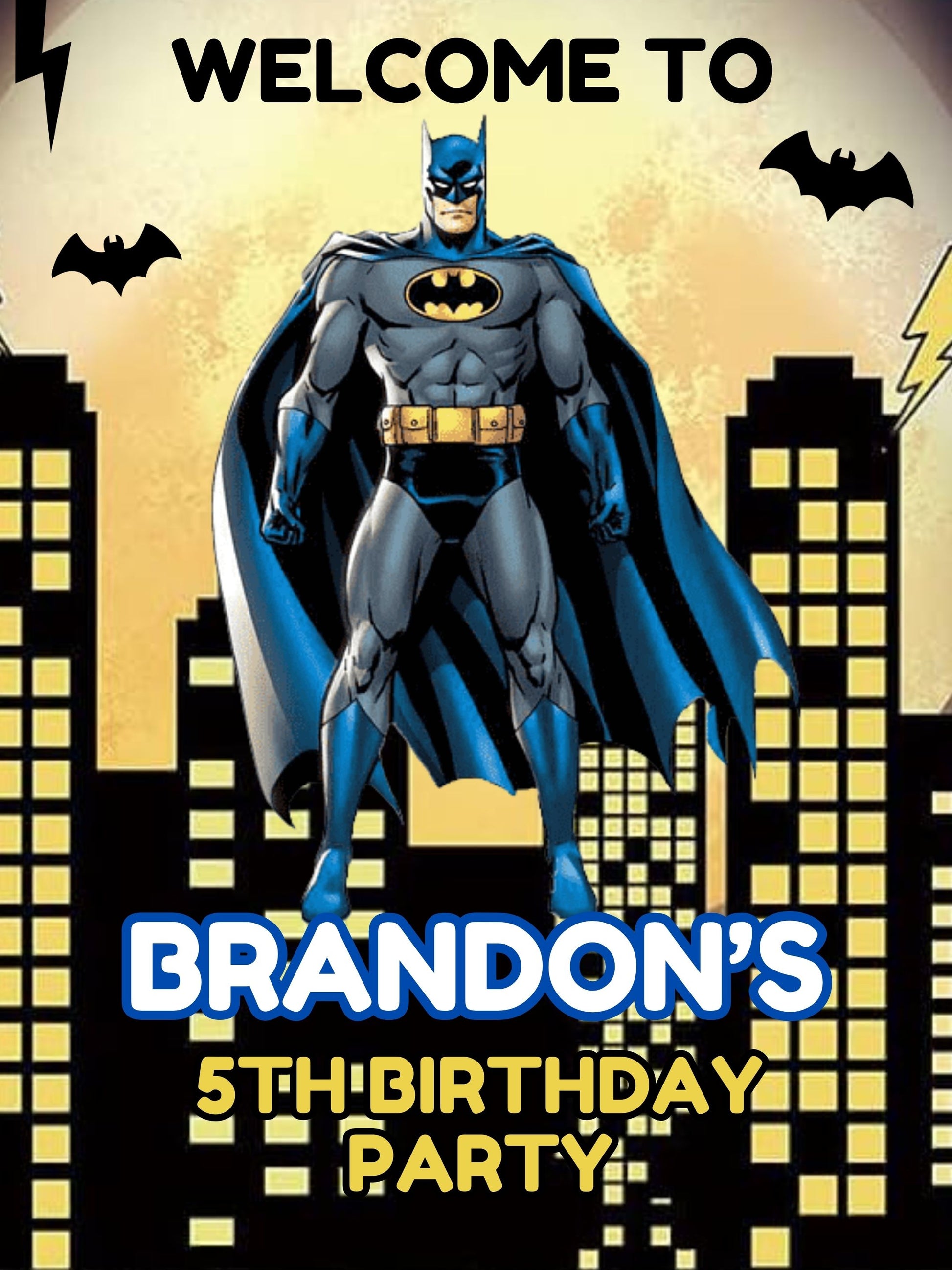 batman-birthday-party-welcome-poster-sign-editable-template-in-canva-girly-girl-tutus for Free Printable Batman Water Bottle Labels Batman Birthday Party Welcome Poster Sign Editable Template in Canva - – Girly Girl Tutus for Free Printable Batman Water Bottle Labels