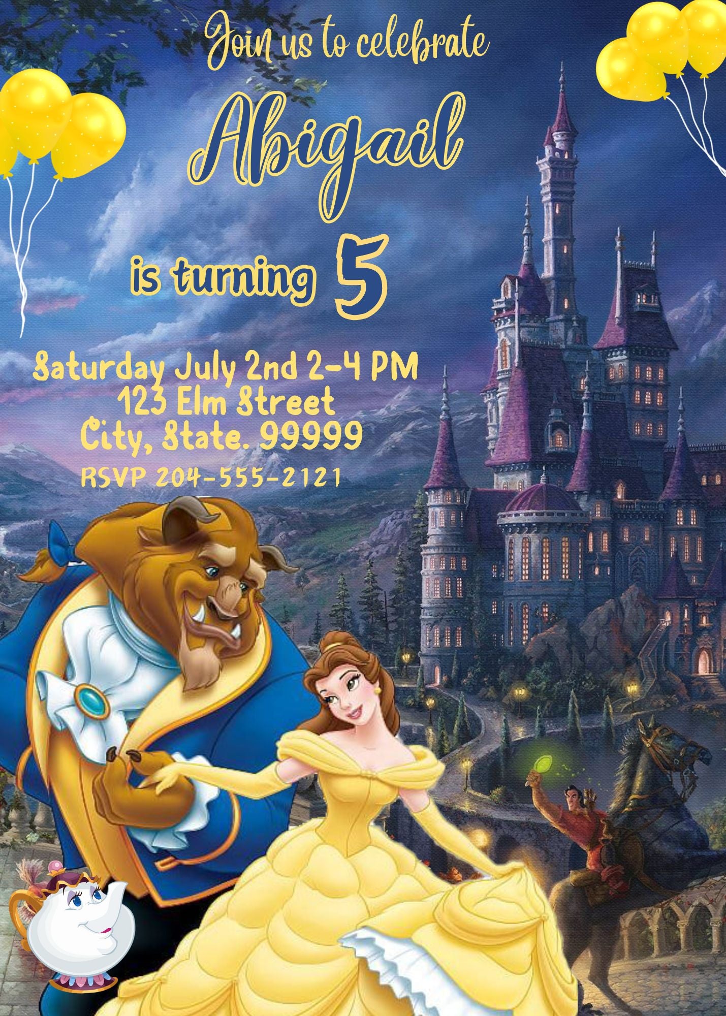 Beauty and the Beast Birthday Invitation - Printable – Girly Girl Tutus beauty-and-the-beast-birthday-invitation-printable-girly-girl-tutus