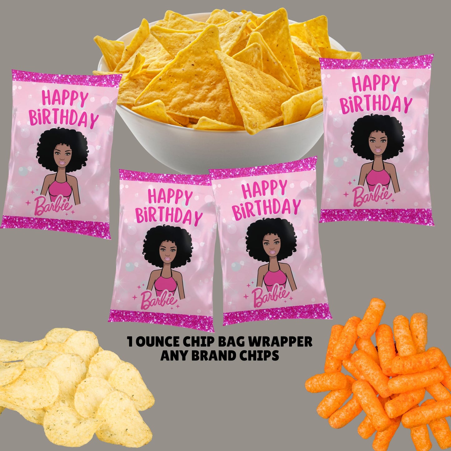  barbie chip bags