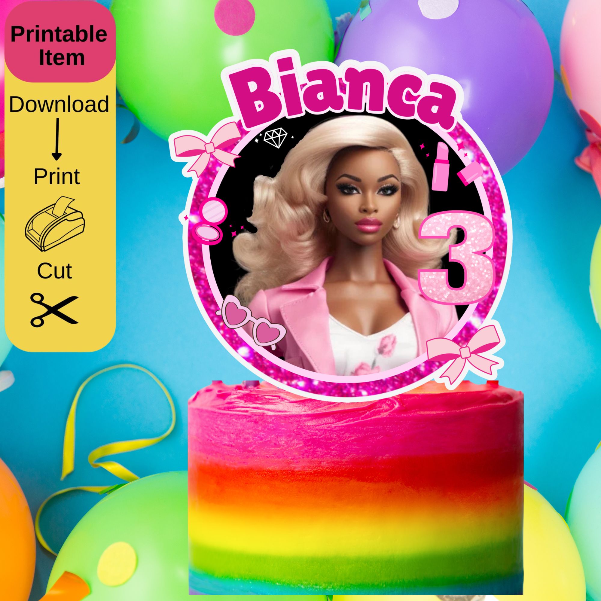 Black birthday barbie online