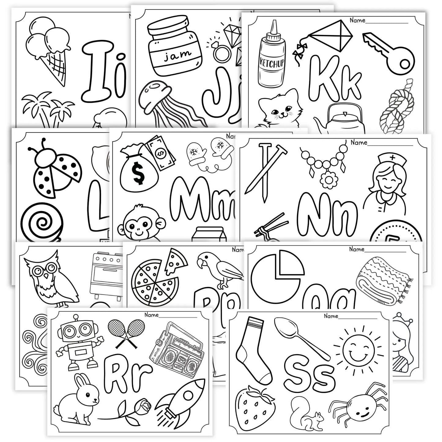 learning the alphabet preschool