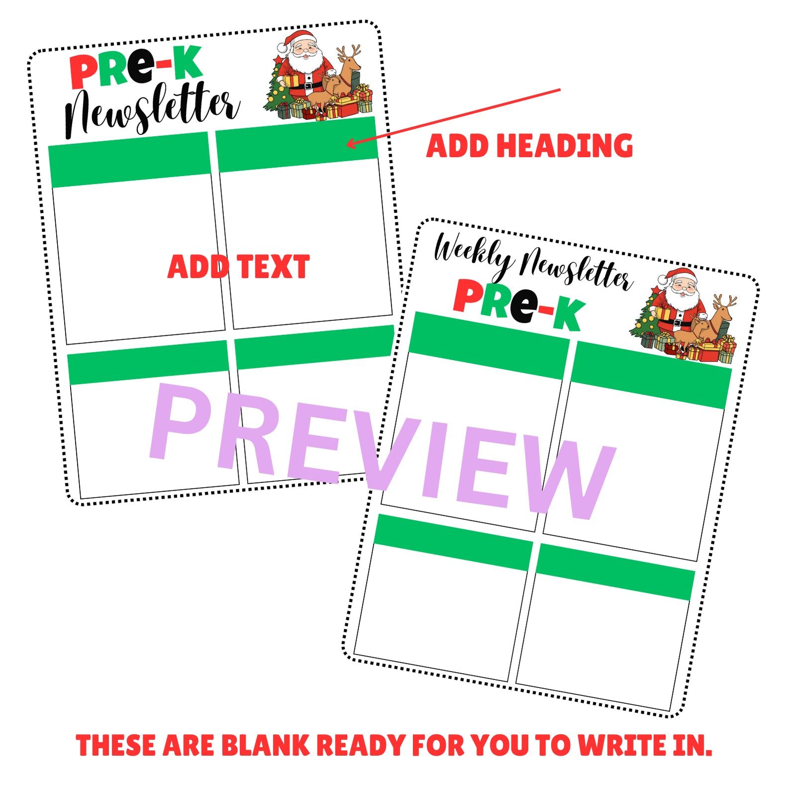 teacher newsletter templates