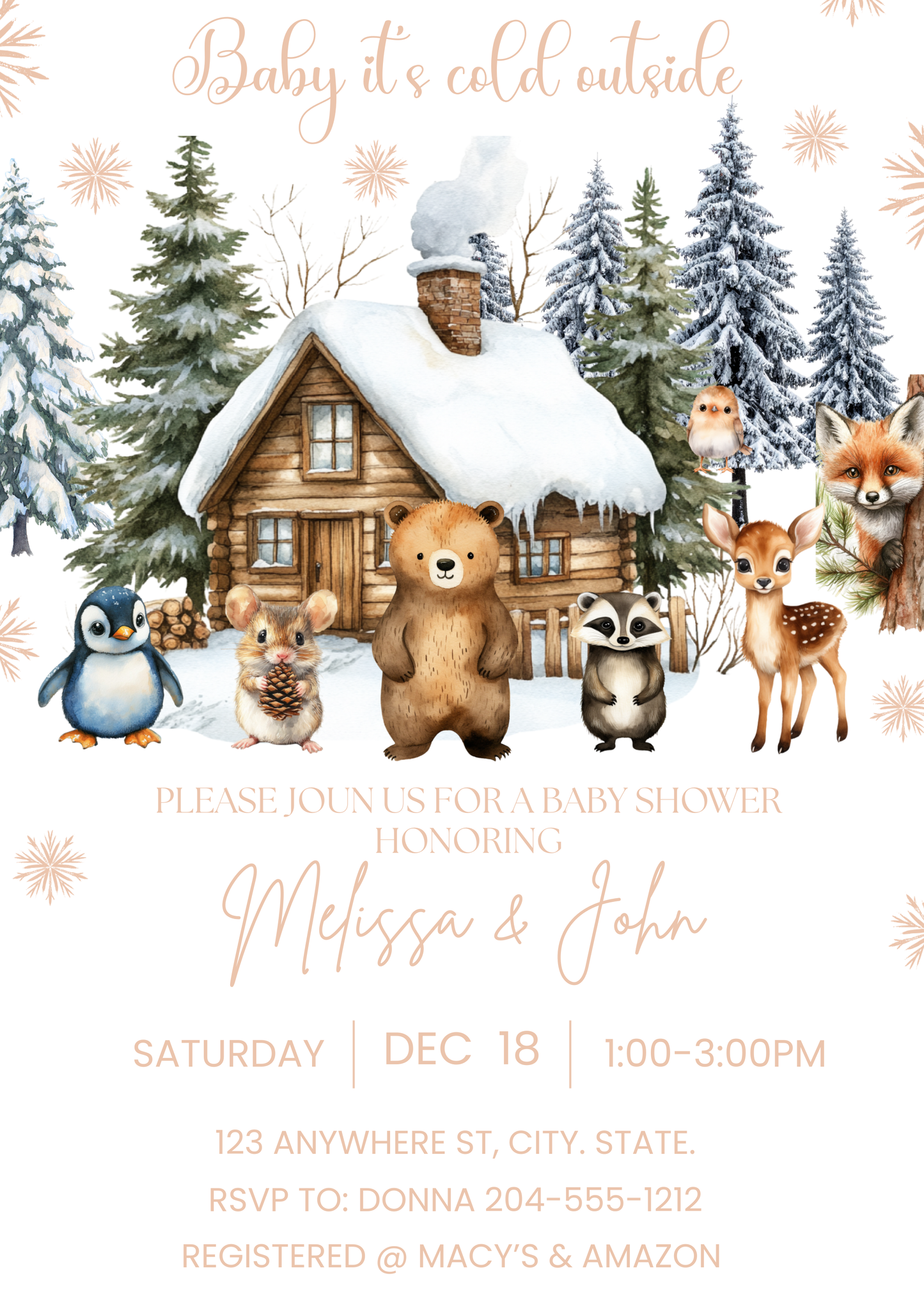 Baby It's Cold Outside", DIY, digital