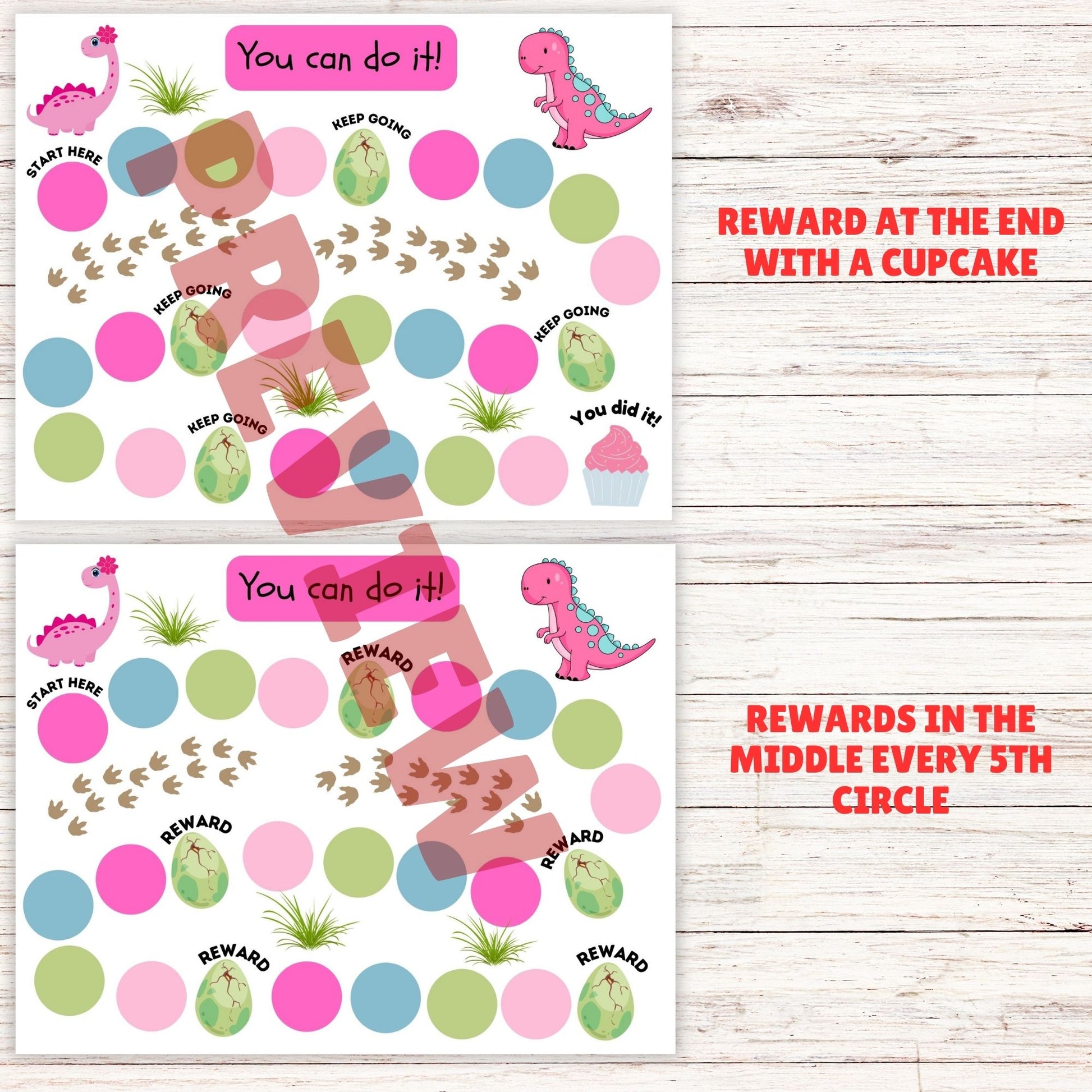 kids reward charts 