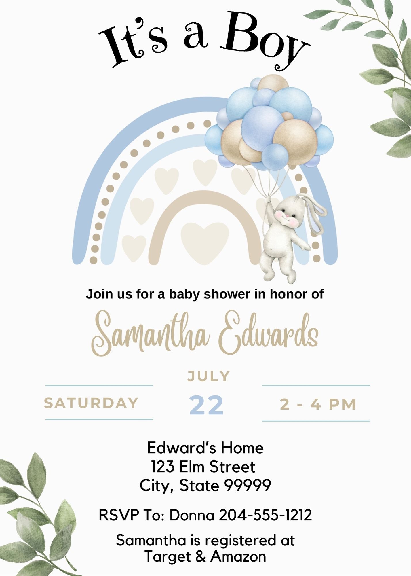 	unique baby shower invitations boy