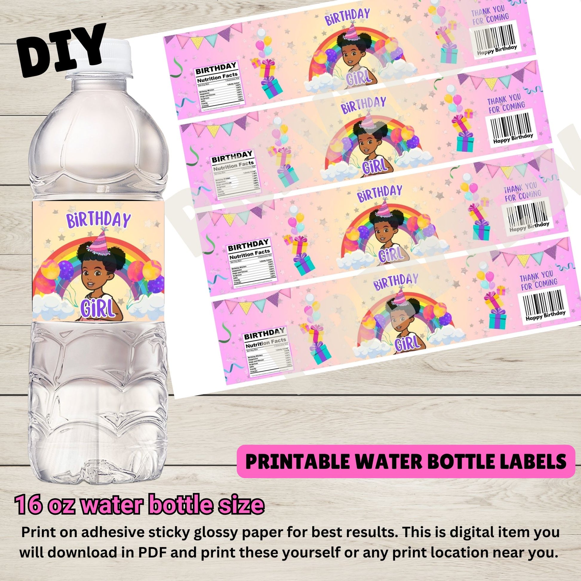 Gracie's Corner Birthday Water Bottle Printable - Instant Download – Girly Girl Tutus gracie-s-corner-birthday-water-bottle-printable-instant-download-girly-girl-tutus