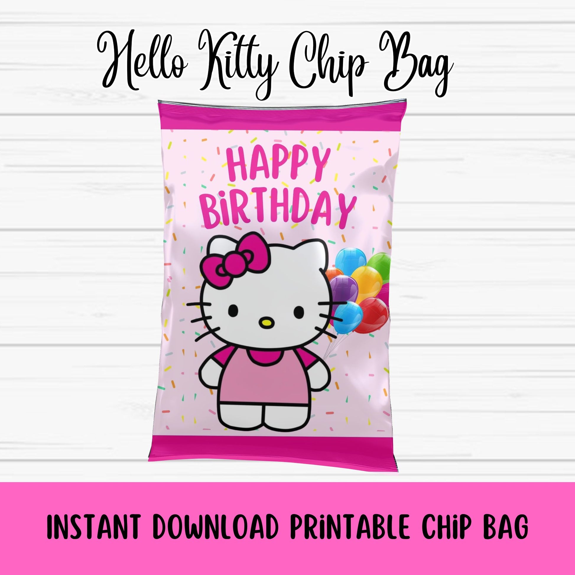 hello kitty chip bag