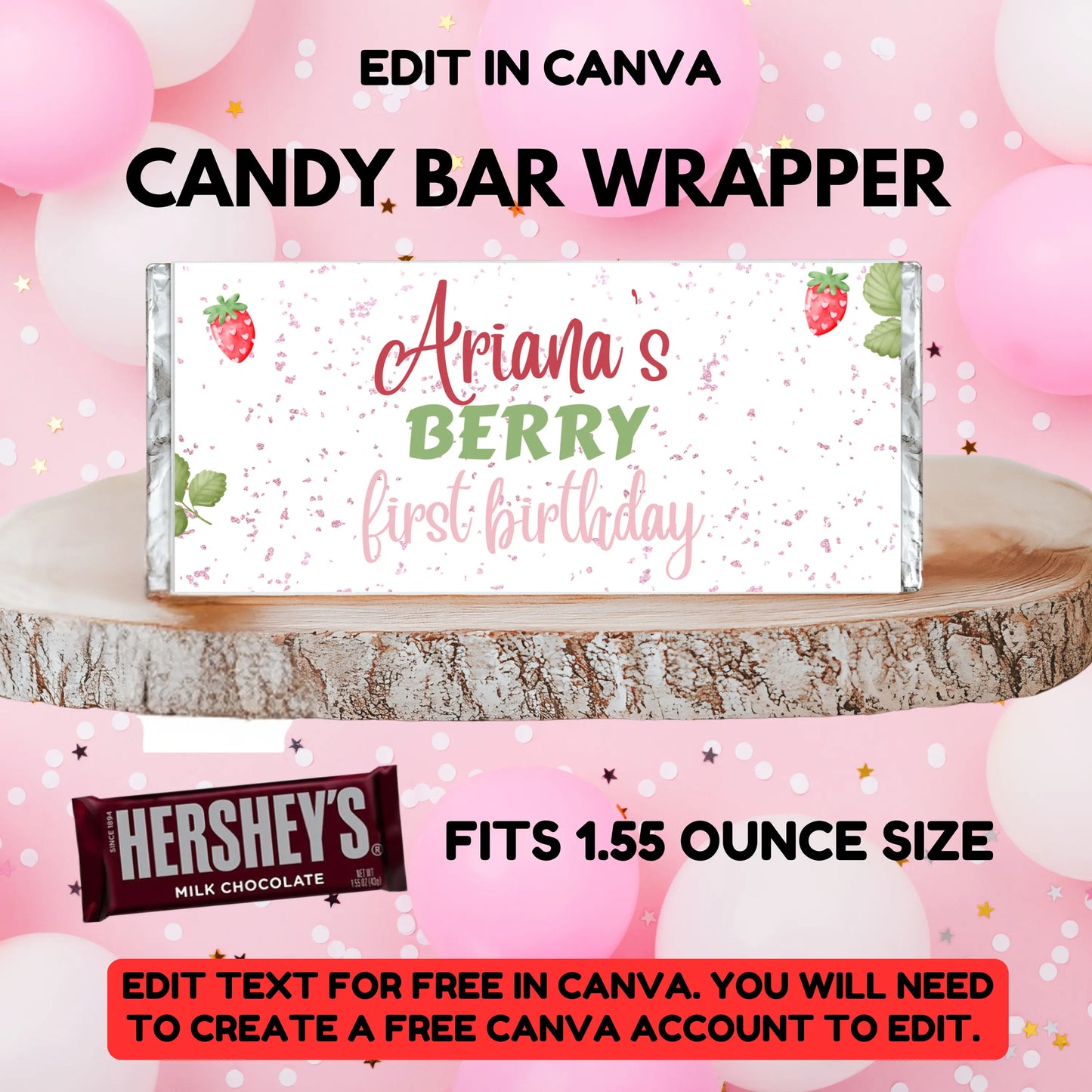 Celebrate a sweet milestone with our Berry Theme Birthday bundle! Includes 6 editable strawberry printables like invites, banners & signs. Shop the theme now Girly Girl Tutus